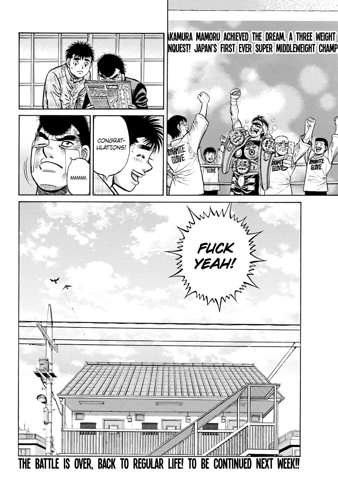 Hajime no Ippo Chapter 1349 page 19 - Chapter 1349: After the Fierce Battle