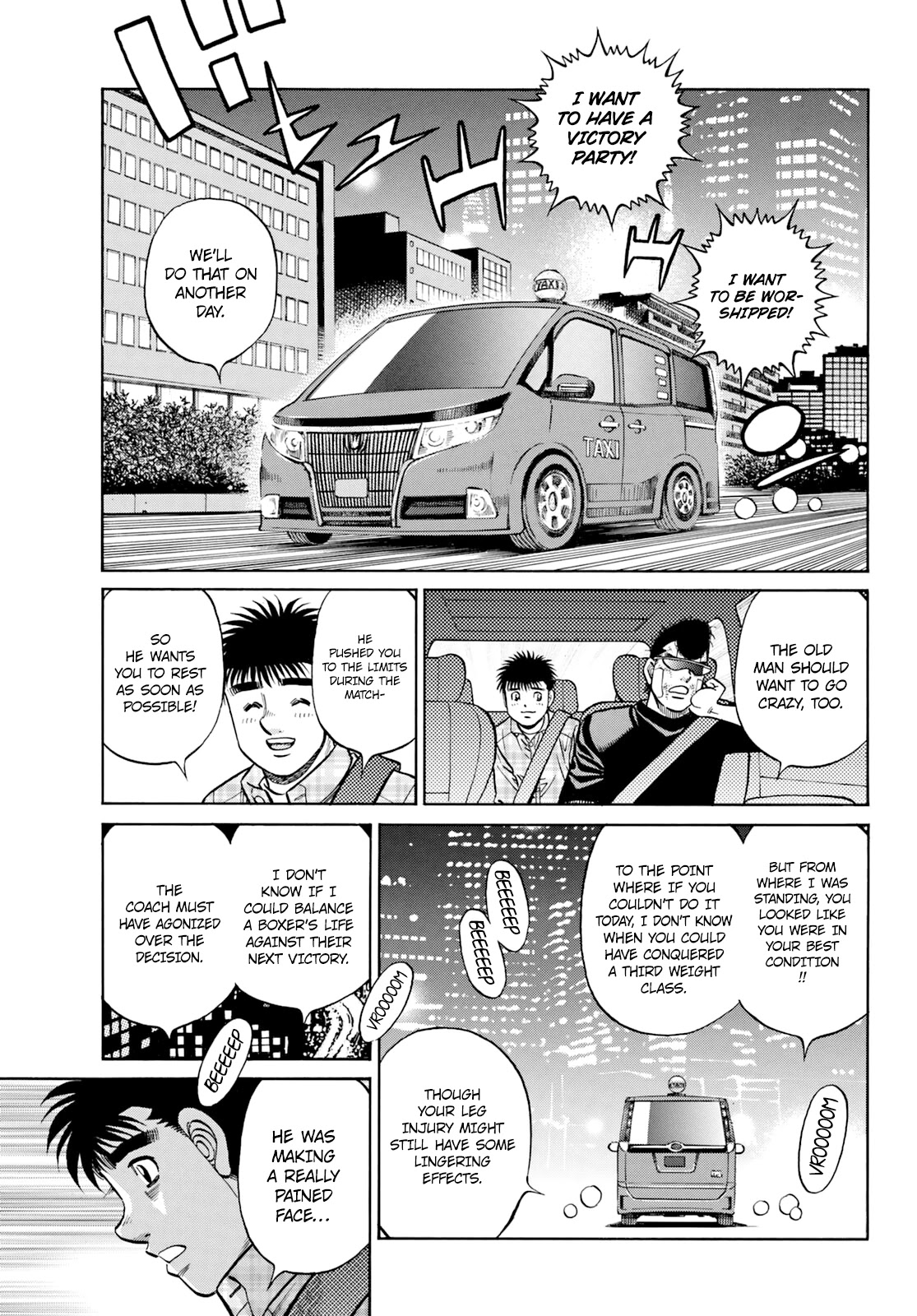 Hajime no Ippo Chapter 1349 page 6 - Chapter 1349: After the Fierce Battle