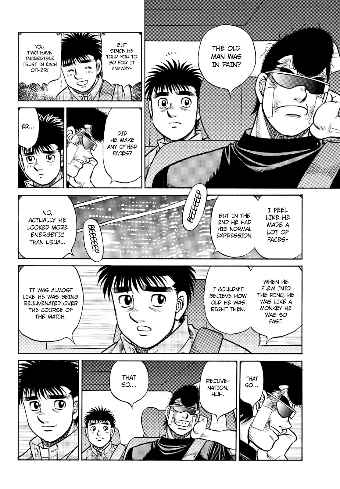 Hajime no Ippo Chapter 1349 page 7 - Chapter 1349: After the Fierce Battle