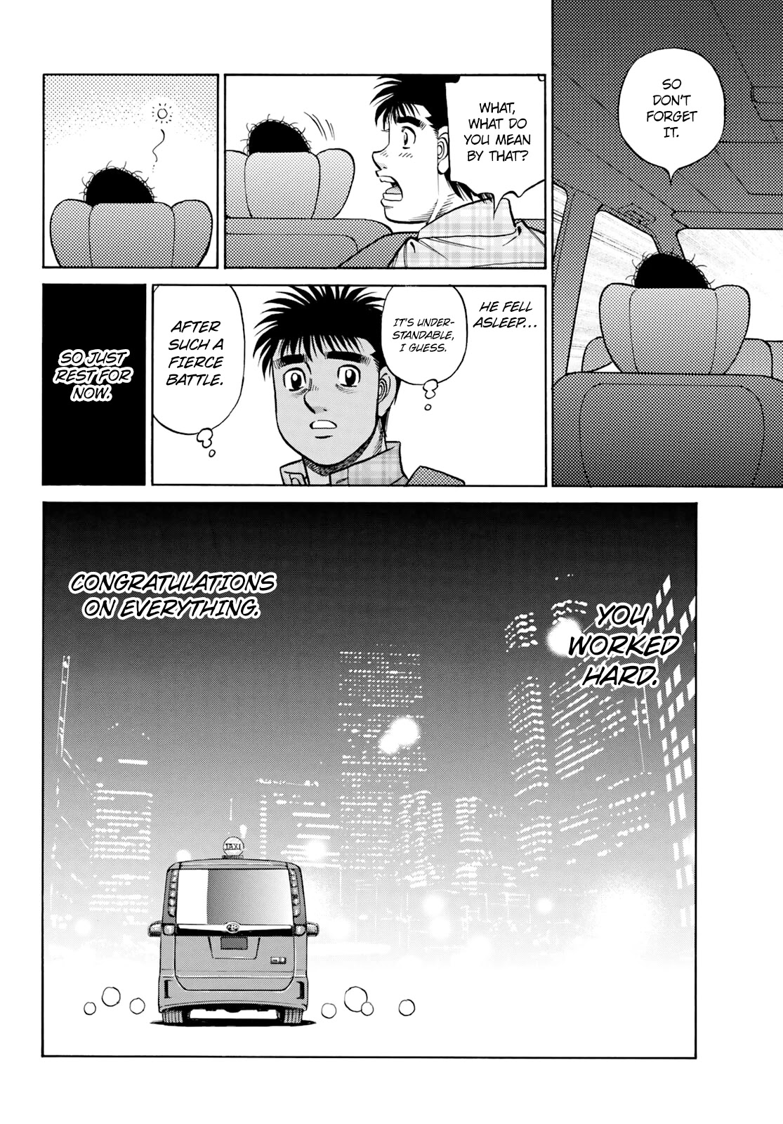 Hajime no Ippo Chapter 1349 page 9 - Chapter 1349: After the Fierce Battle