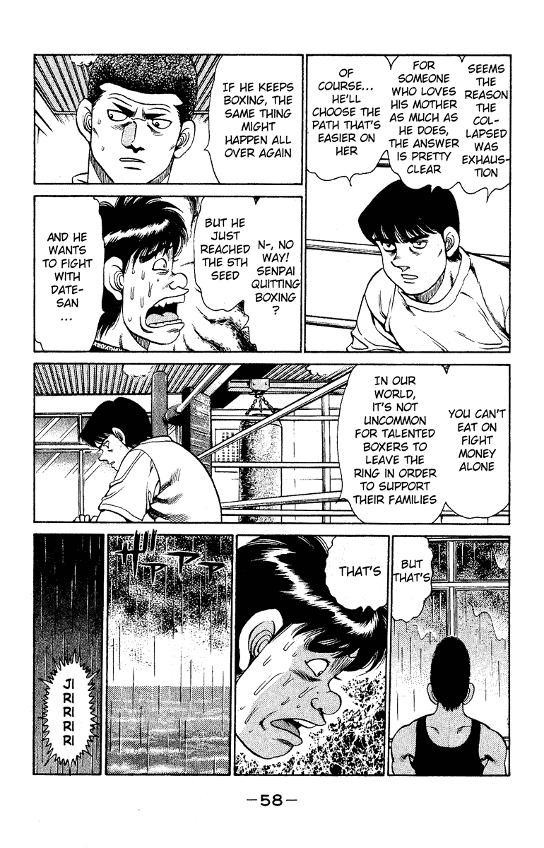 Hajime no Ippo Chapter 135.2 page 16 - Chapter 135 v2 : I'm Sorry