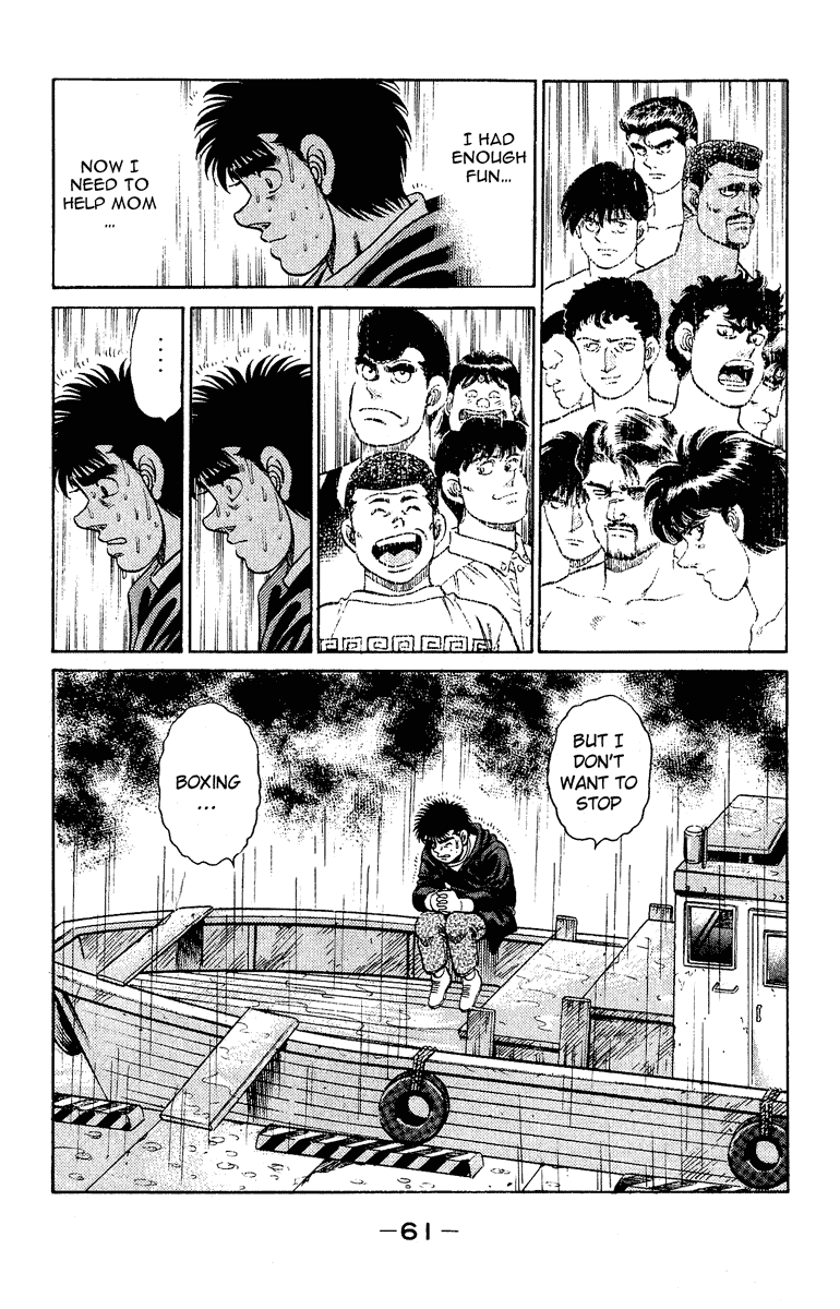 Hajime no Ippo Chapter 135.2 page 19 - Chapter 135 v2 : I'm Sorry
