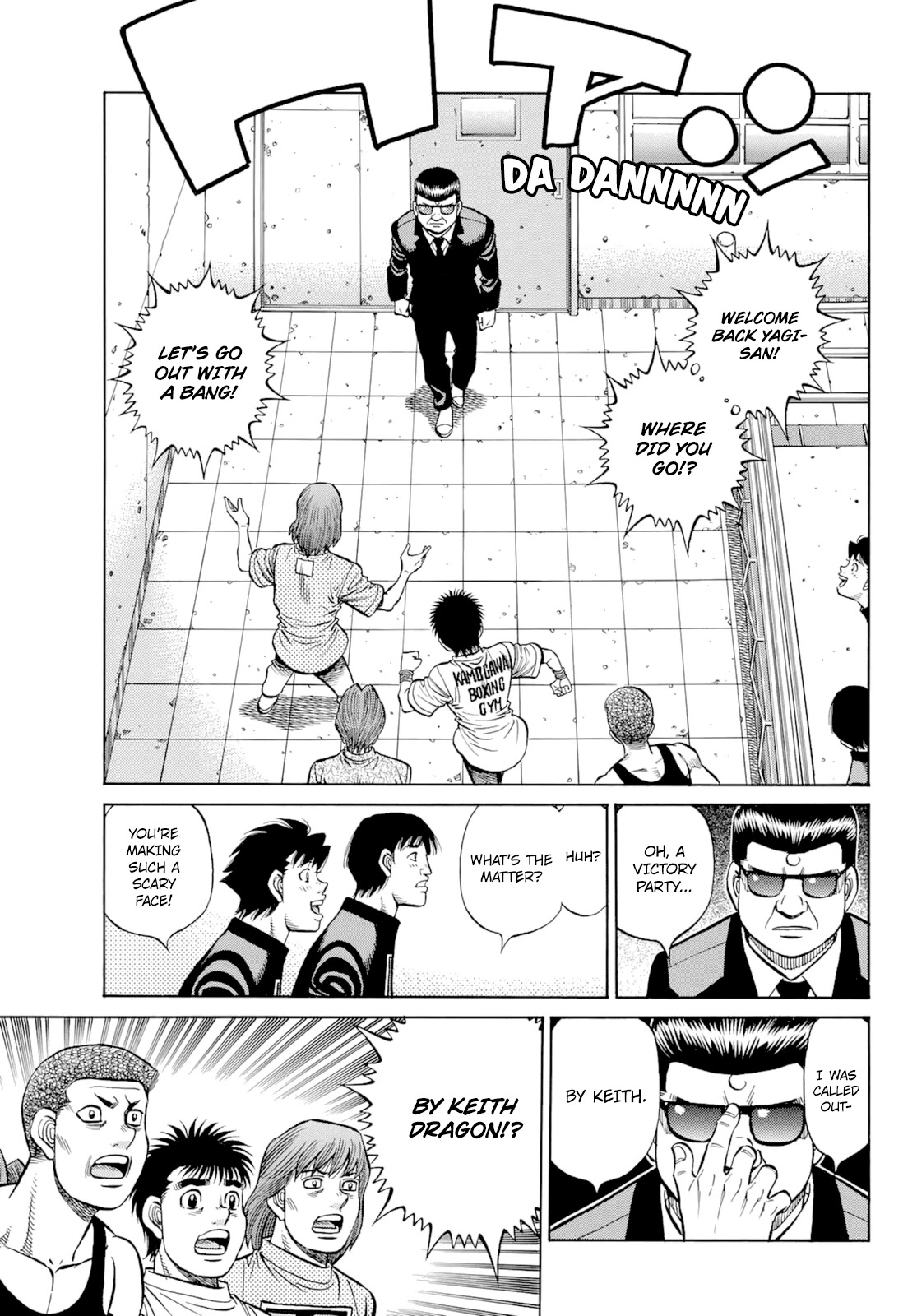 Hajime no Ippo Chapter 1350 page 12 - Chapter 1350: Keith's Back