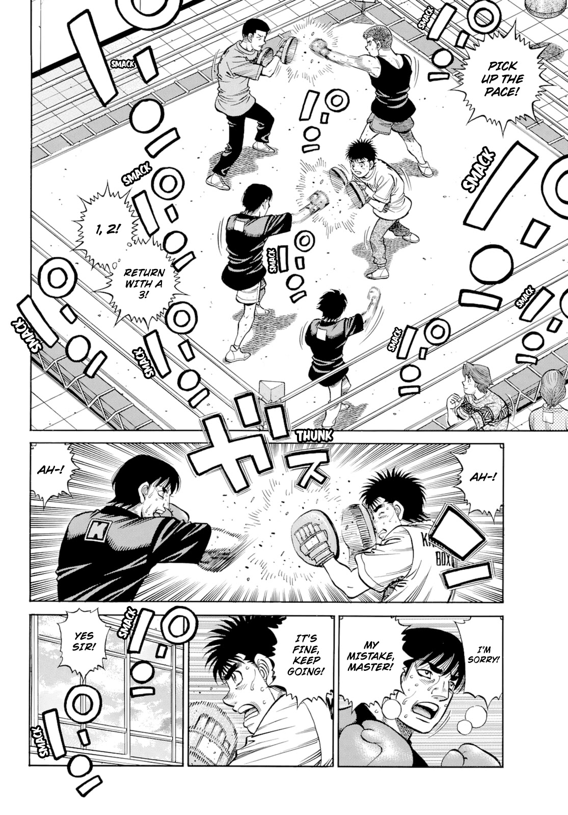 Hajime no Ippo Chapter 1350 page 3 - Chapter 1350: Keith's Back