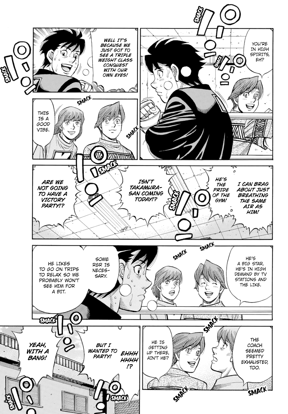 Hajime no Ippo Chapter 1350 page 4 - Chapter 1350: Keith's Back