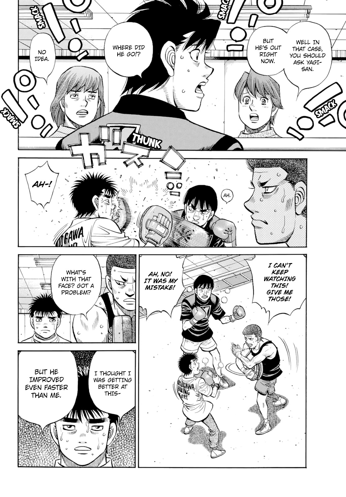 Hajime no Ippo Chapter 1350 page 5 - Chapter 1350: Keith's Back