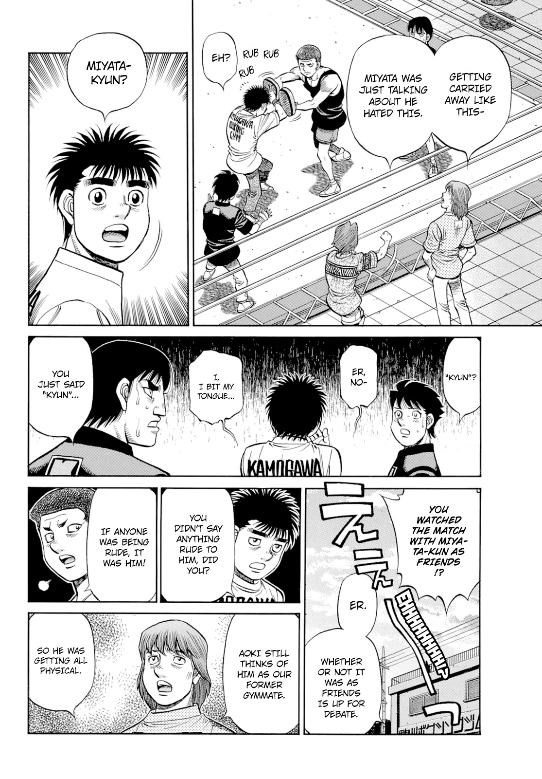 Hajime no Ippo Chapter 1350 page 9 - Chapter 1350: Keith's Back