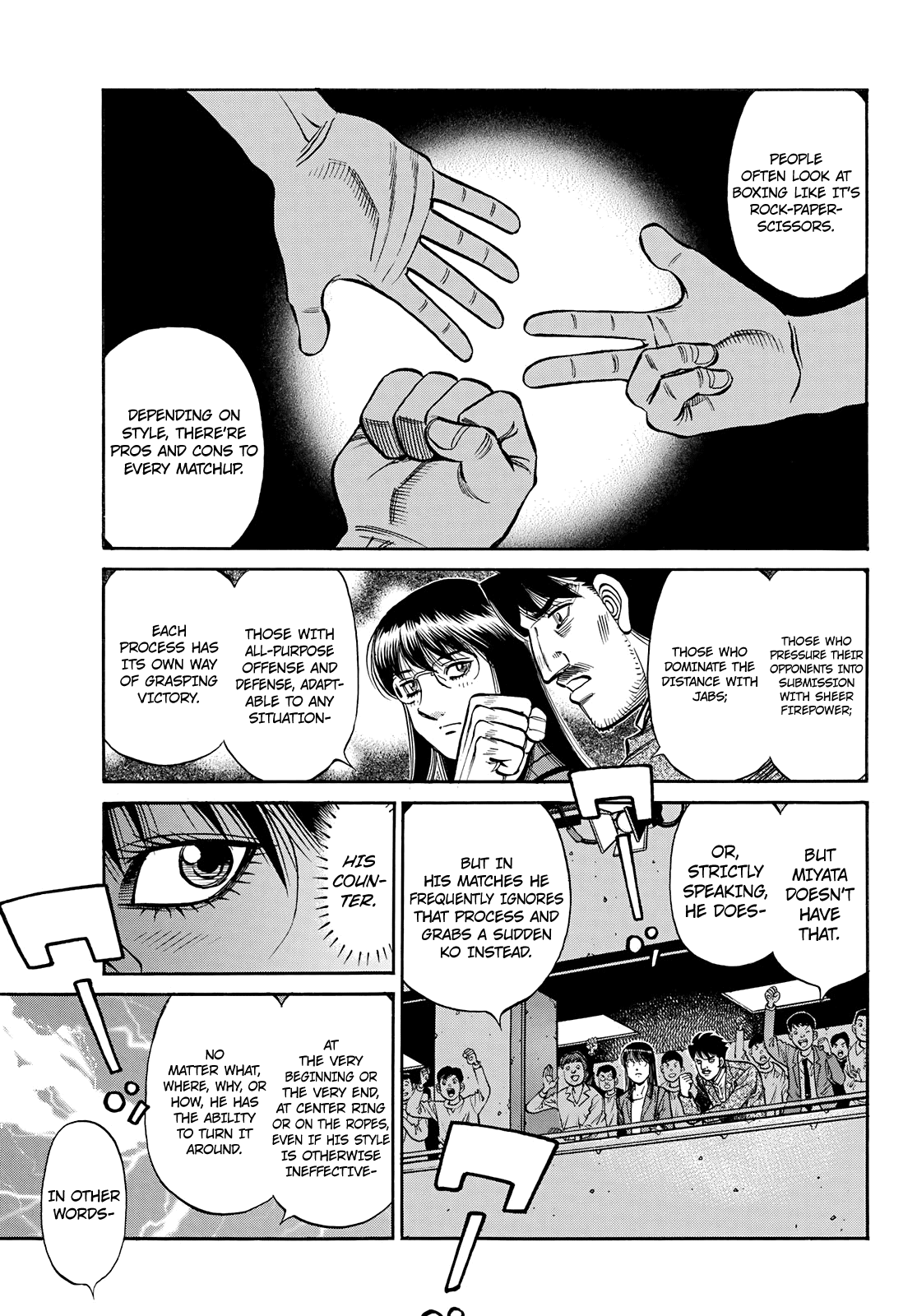 Hajime no Ippo Chapter 1351 page 10 - Chapter 1351: The Makunouchi Generation