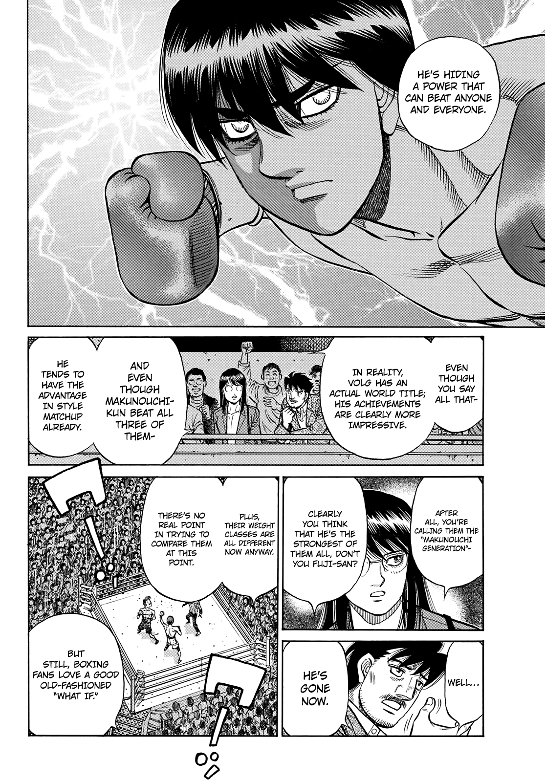 Hajime no Ippo Chapter 1351 page 11 - Chapter 1351: The Makunouchi Generation