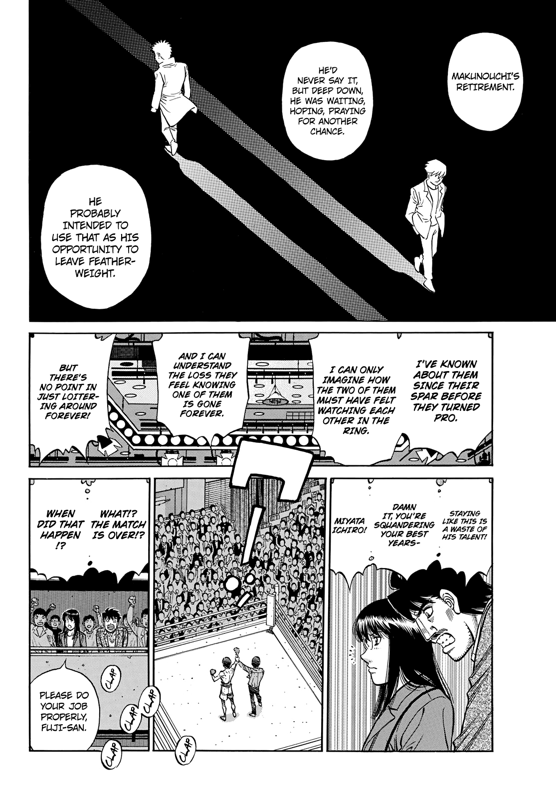 Hajime no Ippo Chapter 1351 page 13 - Chapter 1351: The Makunouchi Generation