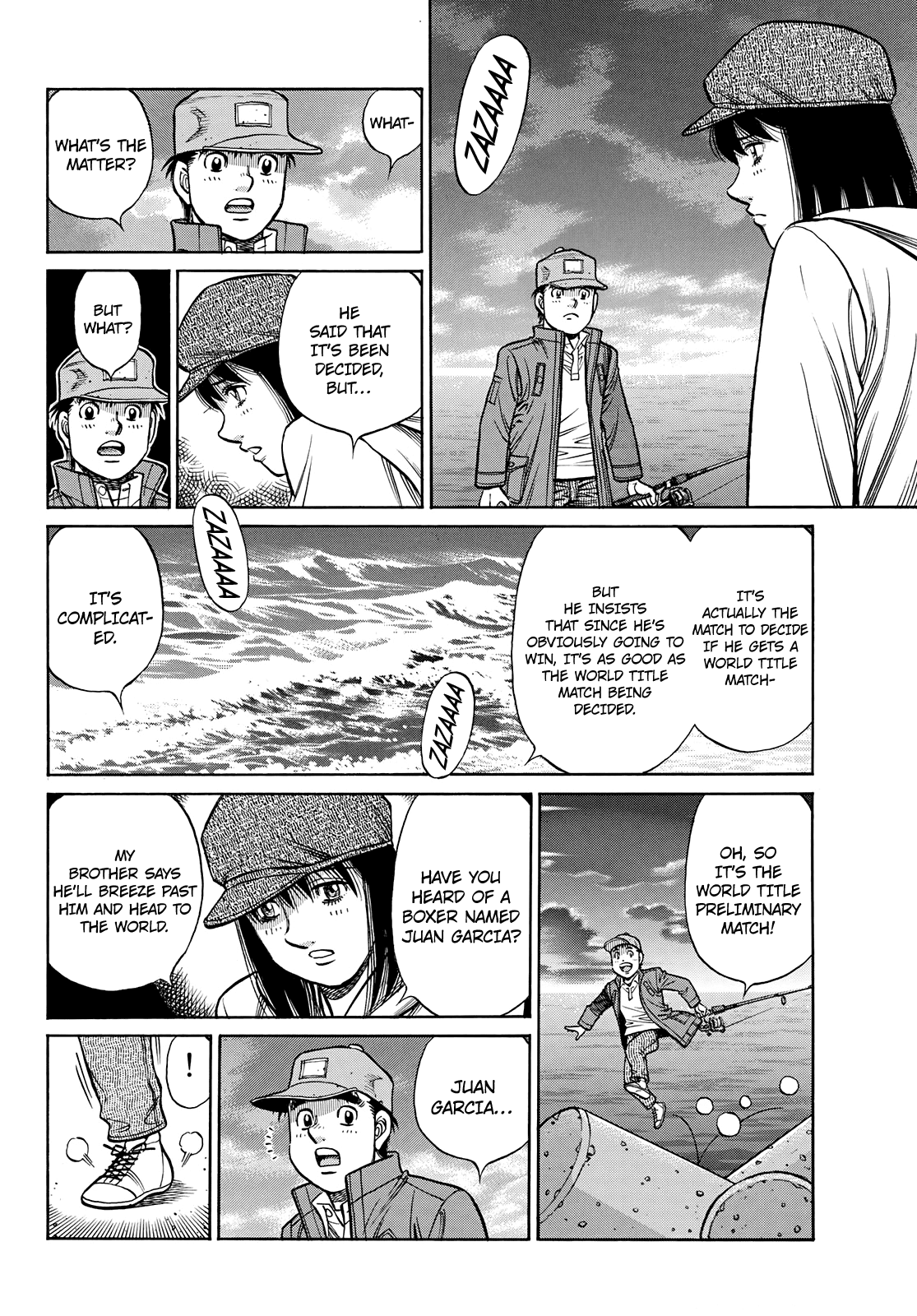 Hajime no Ippo Chapter 1351 page 3 - Chapter 1351: The Makunouchi Generation