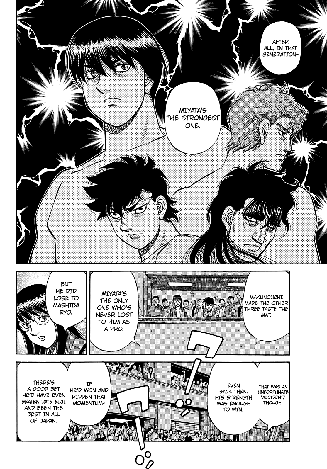 Hajime no Ippo Chapter 1351 page 9 - Chapter 1351: The Makunouchi Generation