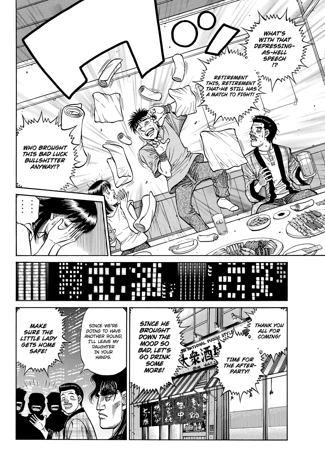 Hajime no Ippo Chapter 1352 page 10 - Chapter 1352: Encouragement Party
