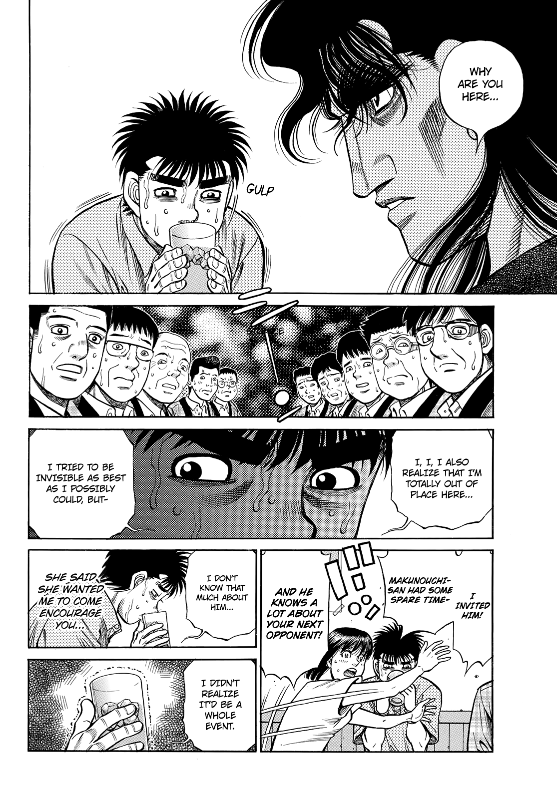 Hajime no Ippo Chapter 1352 page 4 - Chapter 1352: Encouragement Party