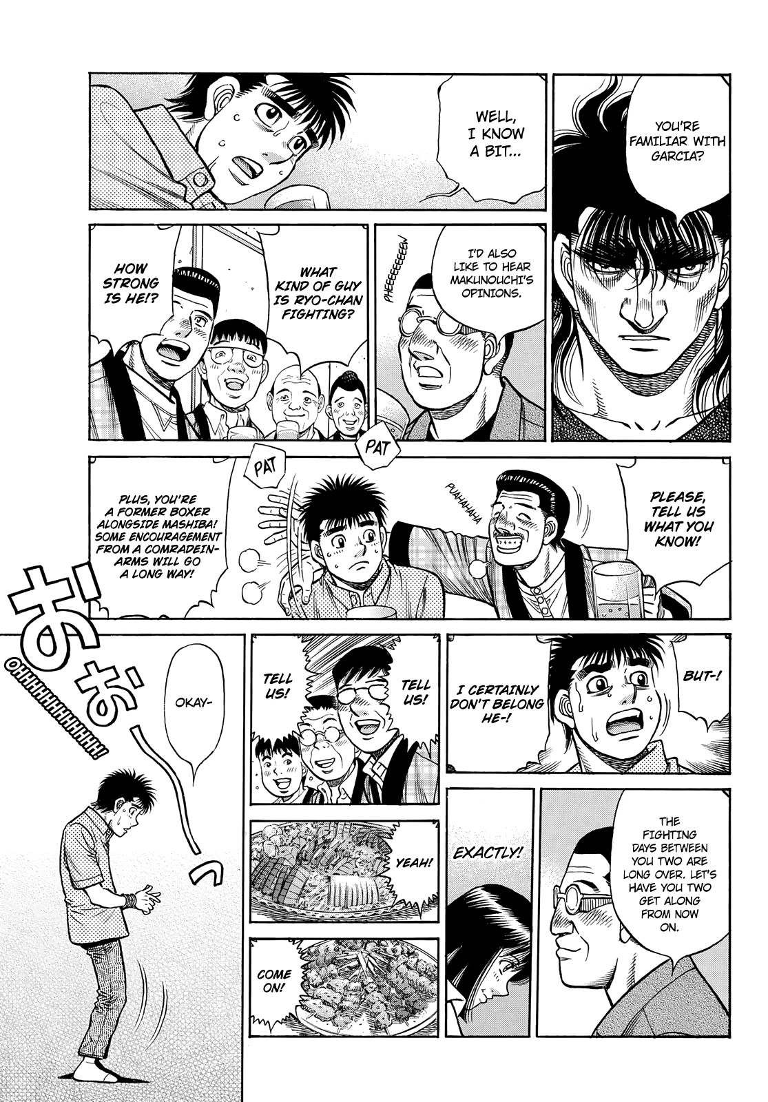 Hajime no Ippo Chapter 1352 page 5 - Chapter 1352: Encouragement Party