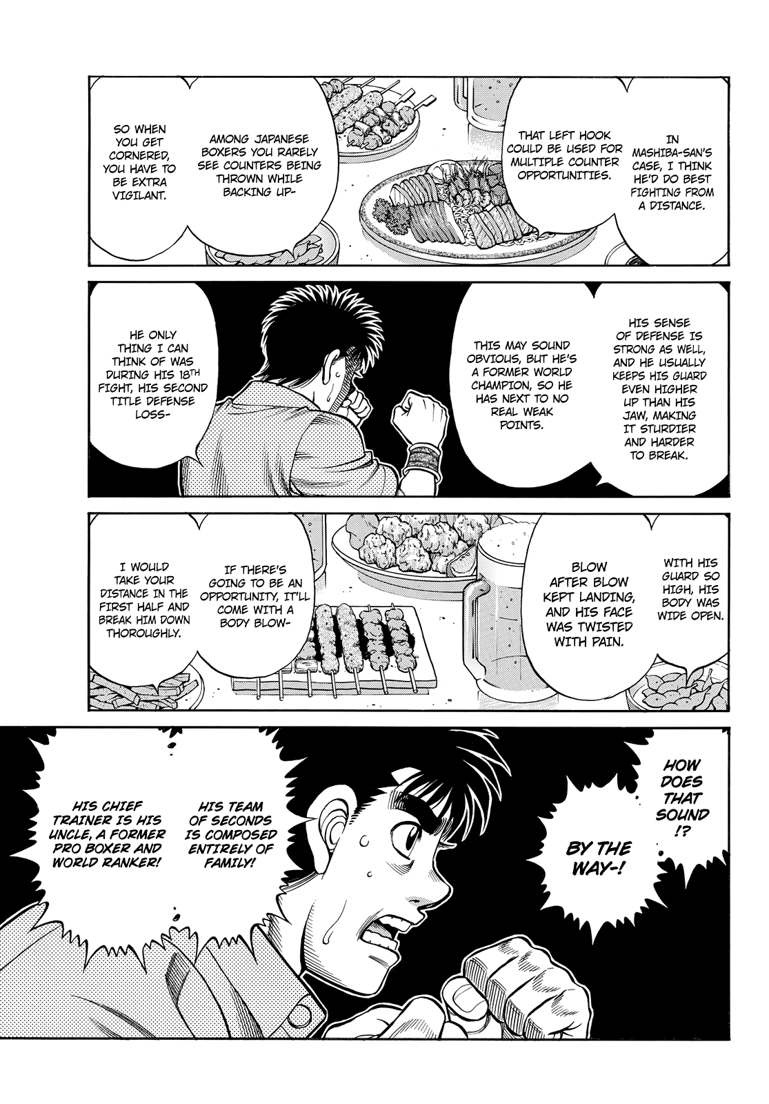 Hajime no Ippo Chapter 1352 page 7 - Chapter 1352: Encouragement Party