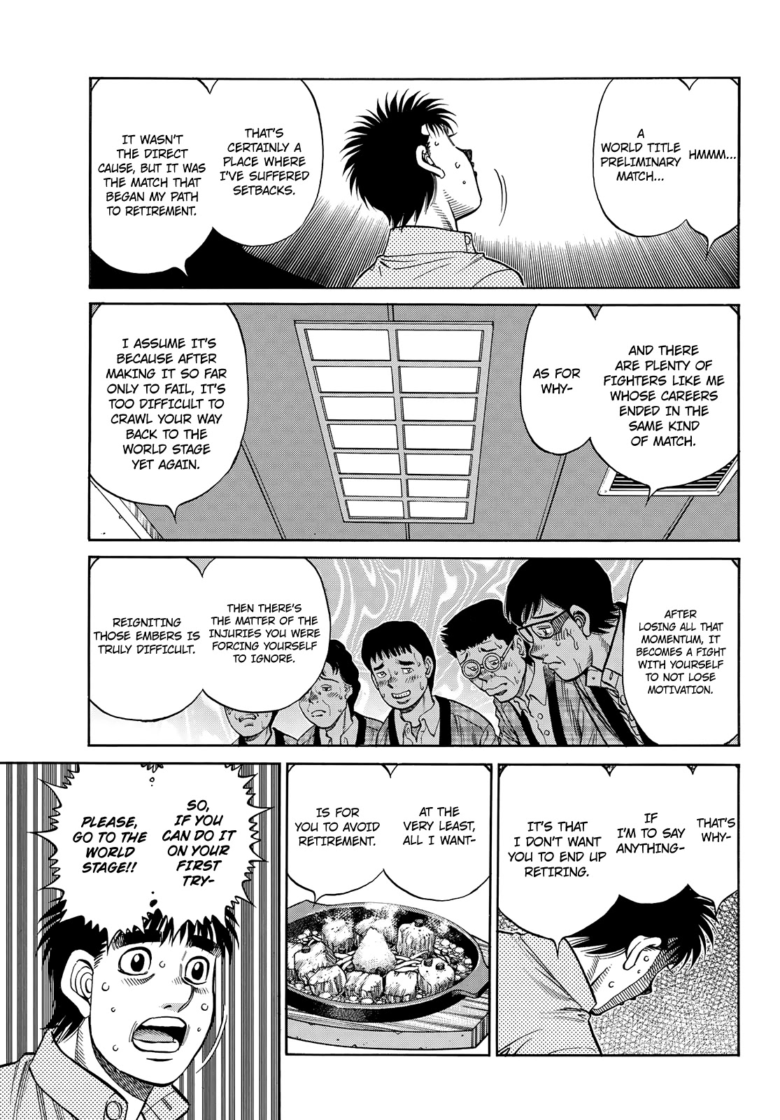 Hajime no Ippo Chapter 1352 page 9 - Chapter 1352: Encouragement Party
