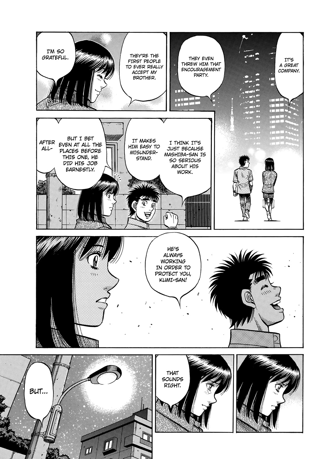 Hajime no Ippo Chapter 1353 page 3 - Chapter 1353: The Mashiba Siblings