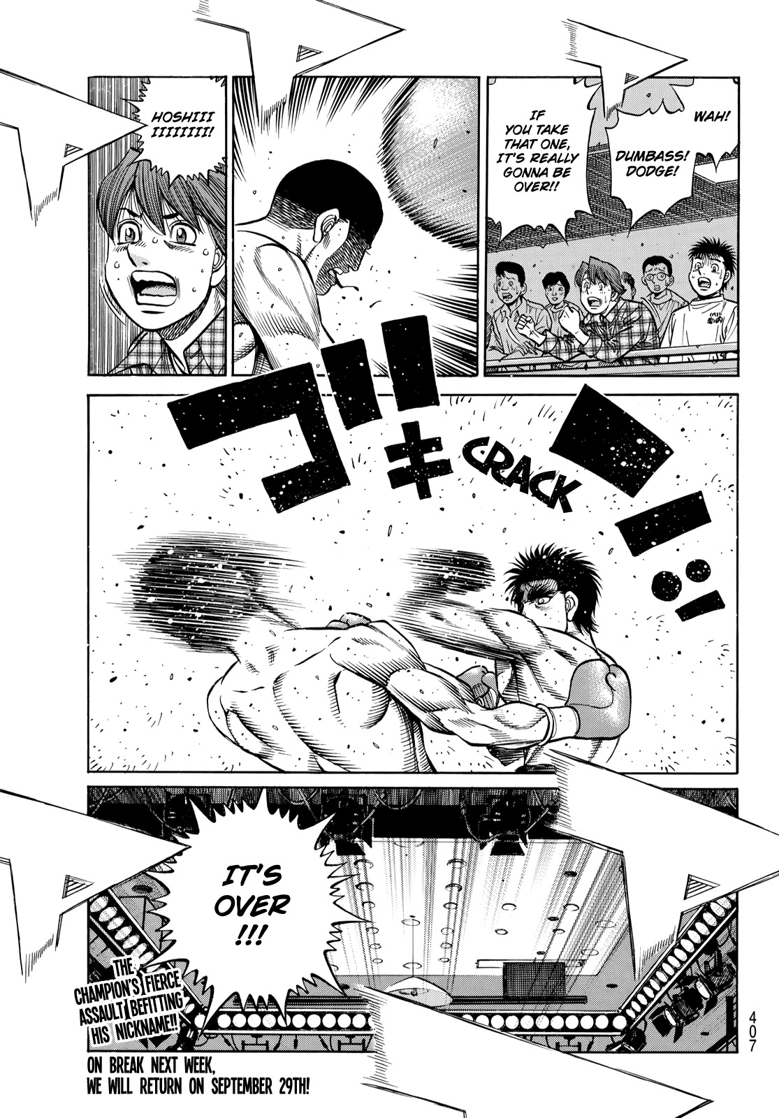 Hajime no Ippo Chapter 1354 page 13 - Chapter 1354: Mister 1-R