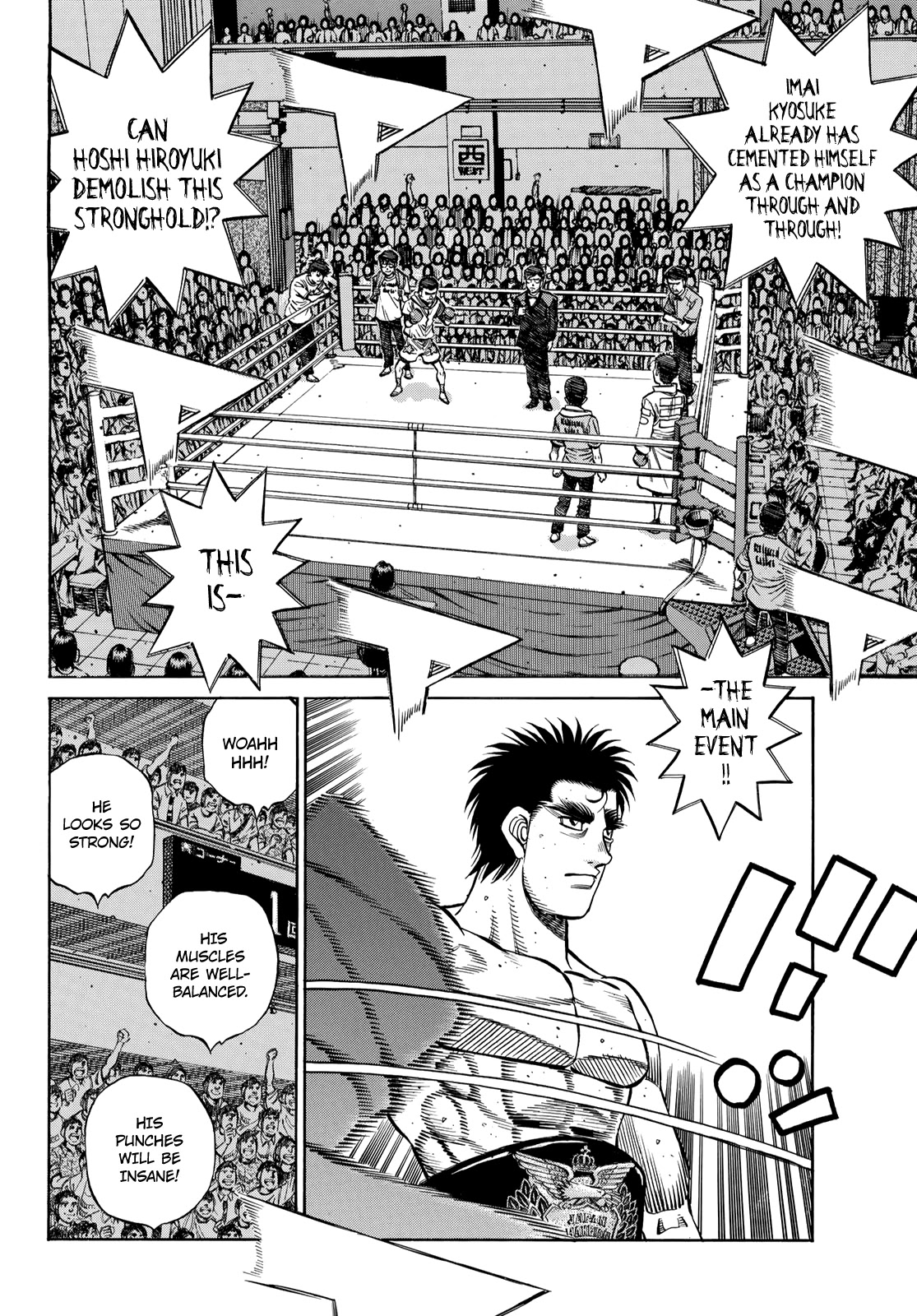 Hajime no Ippo Chapter 1354 page 3 - Chapter 1354: Mister 1-R