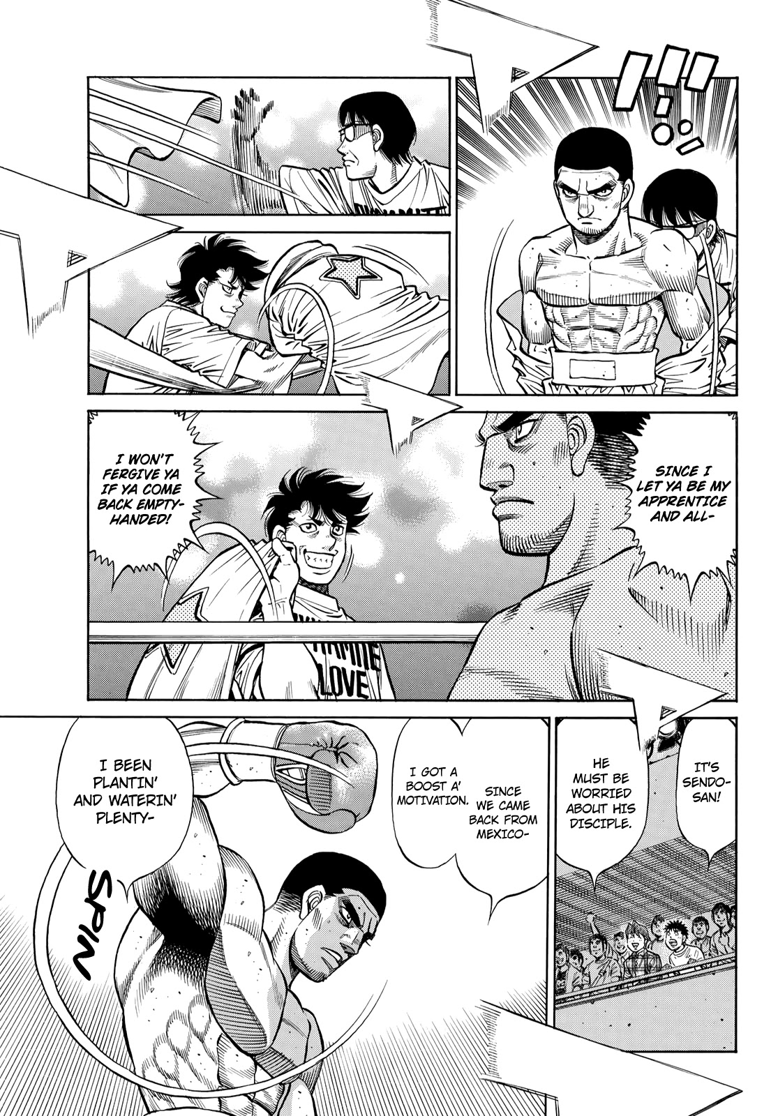 Hajime no Ippo Chapter 1354 page 4 - Chapter 1354: Mister 1-R