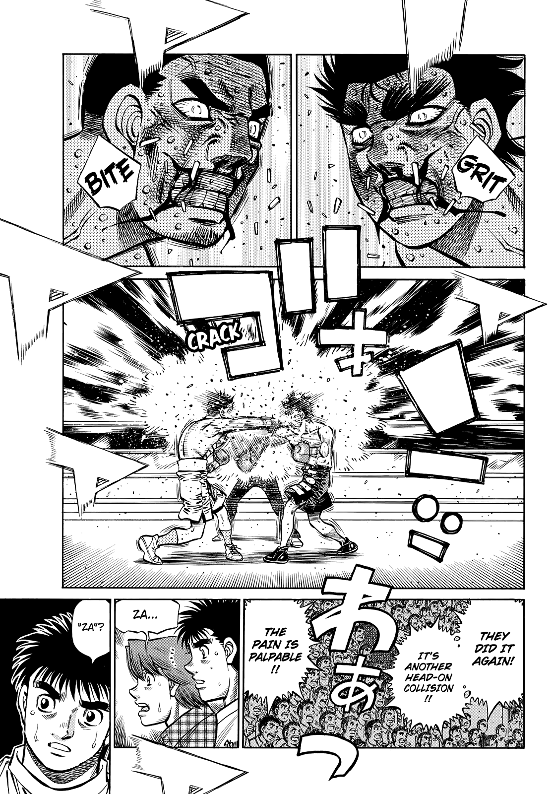 Hajime no Ippo Chapter 1355 page 10 - Chapter 1355: A Battle of Strength