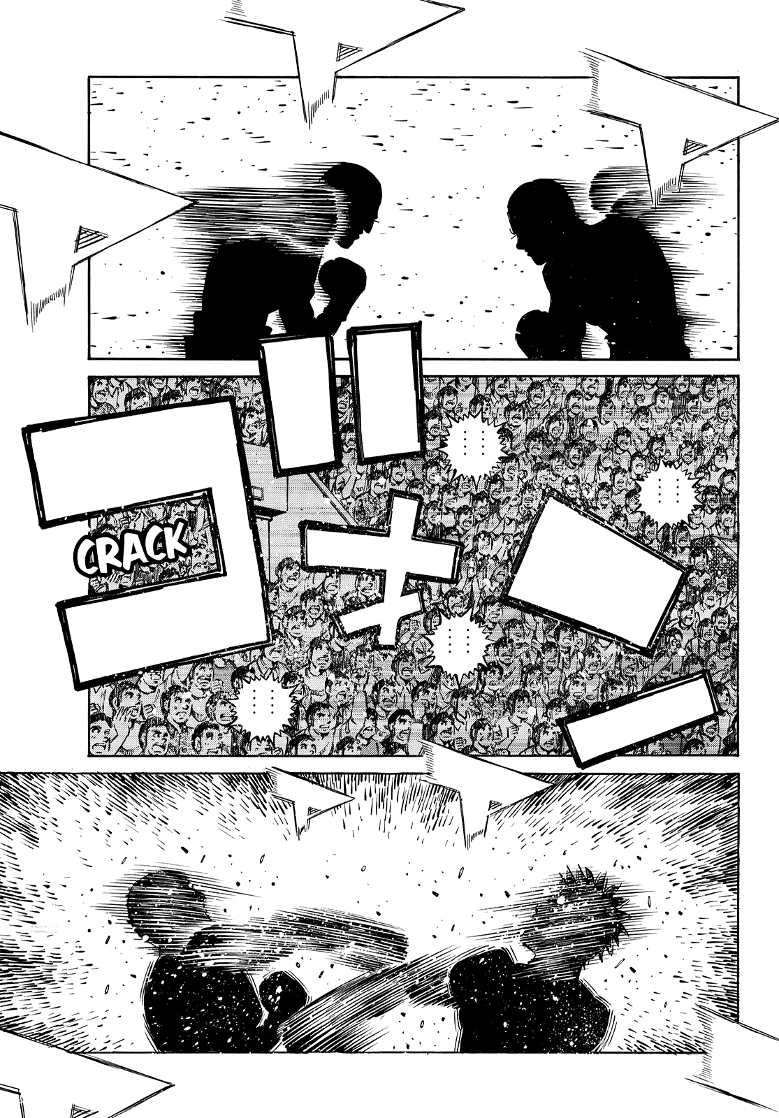 Hajime no Ippo Chapter 1355 page 12 - Chapter 1355: A Battle of Strength