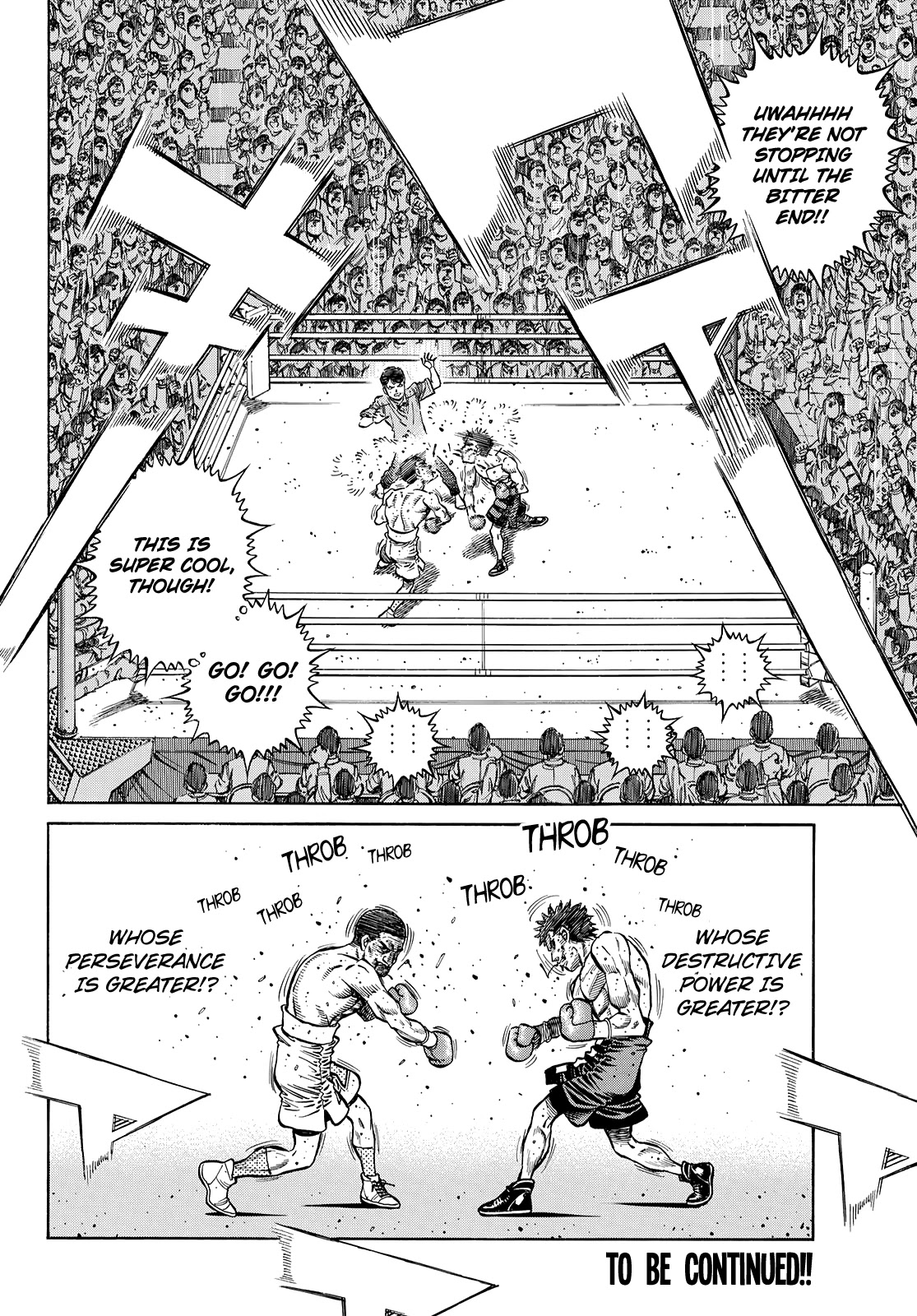 Hajime no Ippo Chapter 1355 page 13 - Chapter 1355: A Battle of Strength