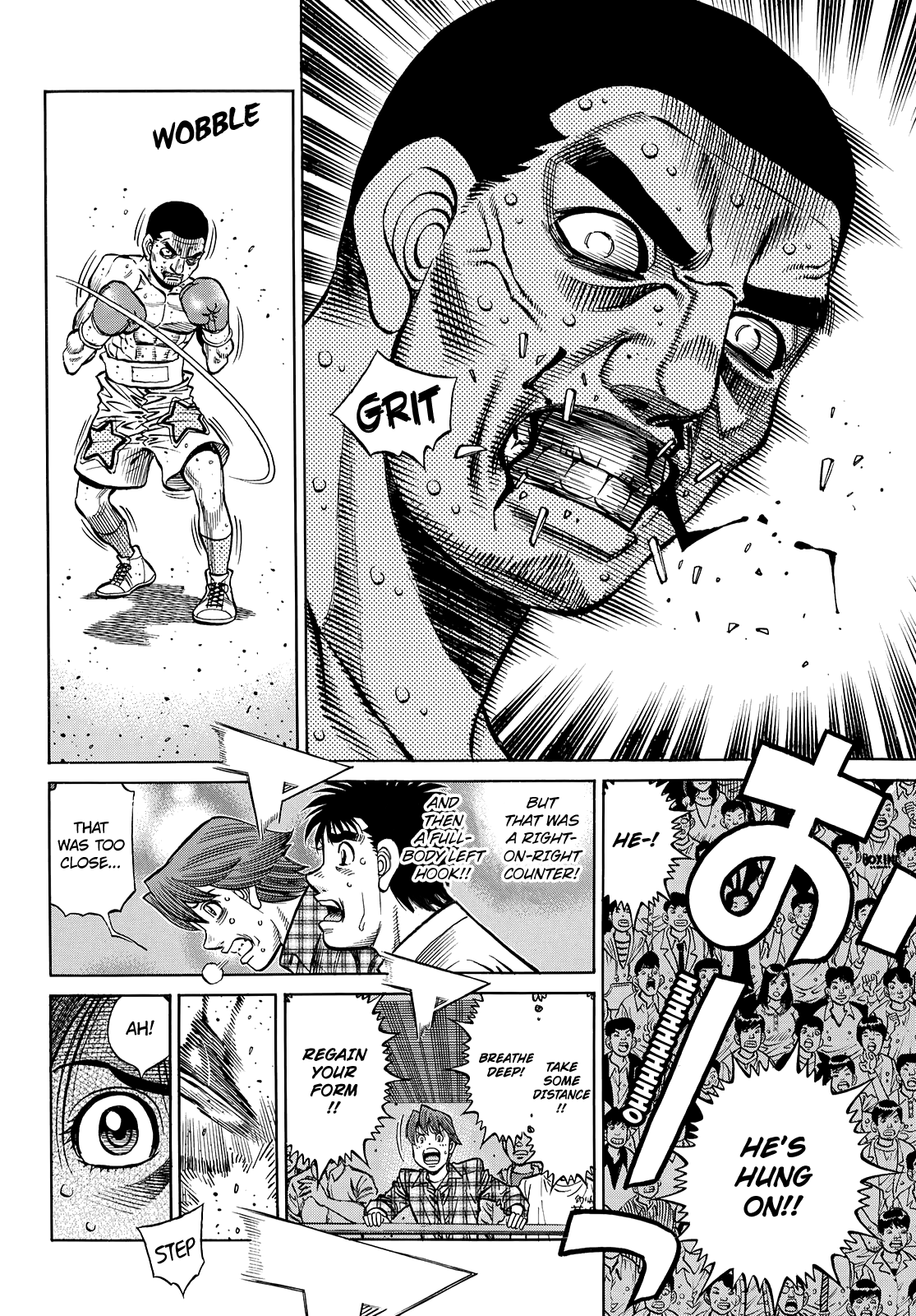 Hajime no Ippo Chapter 1355 page 3 - Chapter 1355: A Battle of Strength