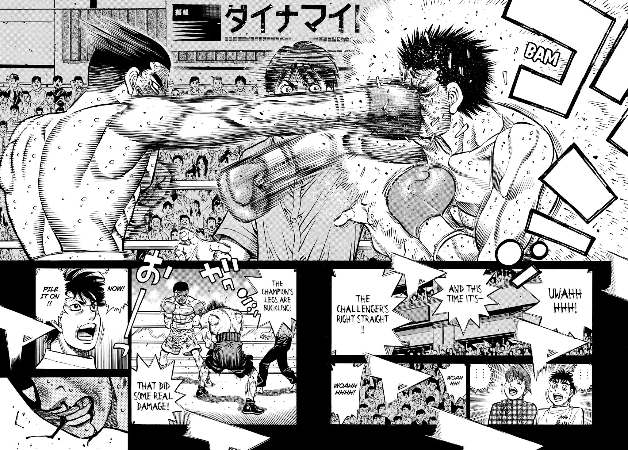 Hajime no Ippo Chapter 1355 page 5 - Chapter 1355: A Battle of Strength