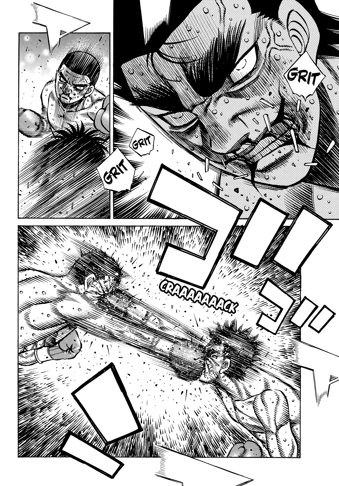 Hajime no Ippo Chapter 1355 page 6 - Chapter 1355: A Battle of Strength