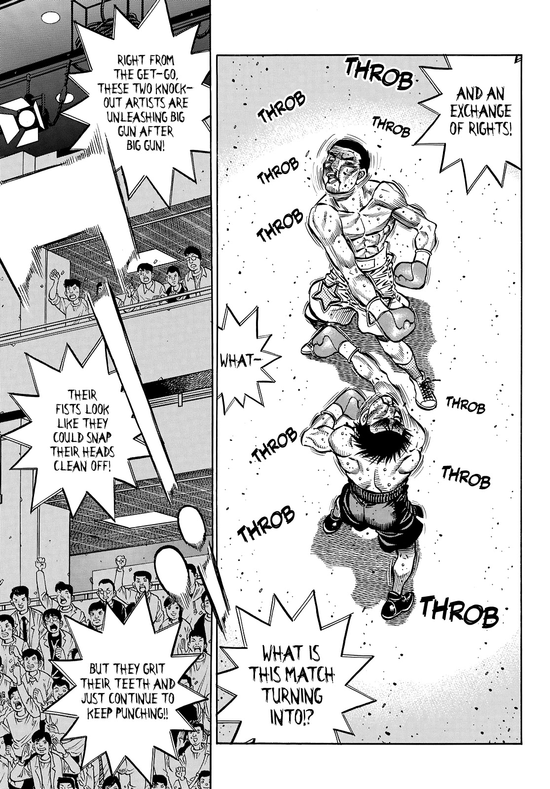 Hajime no Ippo Chapter 1355 page 7 - Chapter 1355: A Battle of Strength