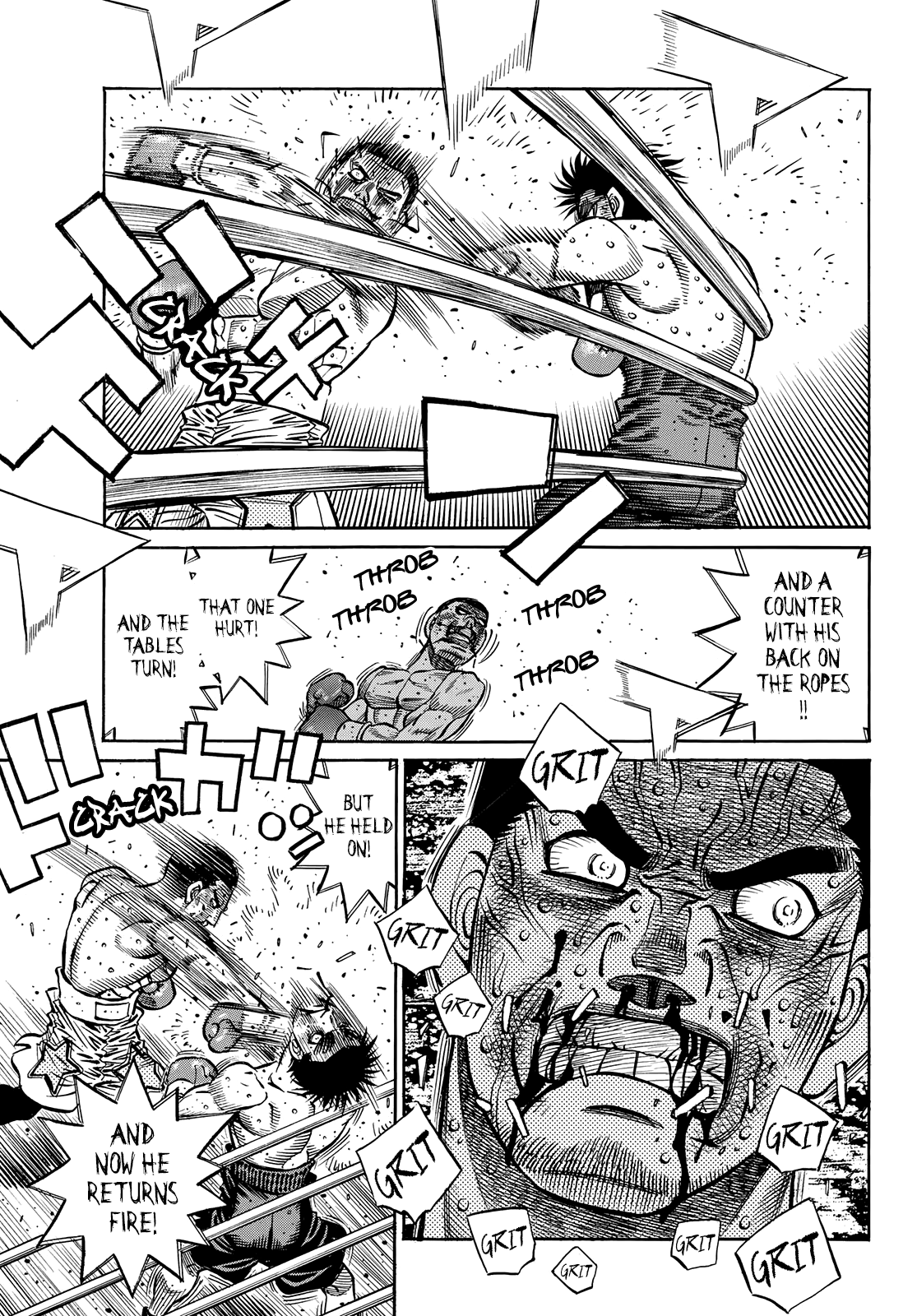 Hajime no Ippo Chapter 1356 page 10 - Chapter 1356: Advance, Repeat, Retreat