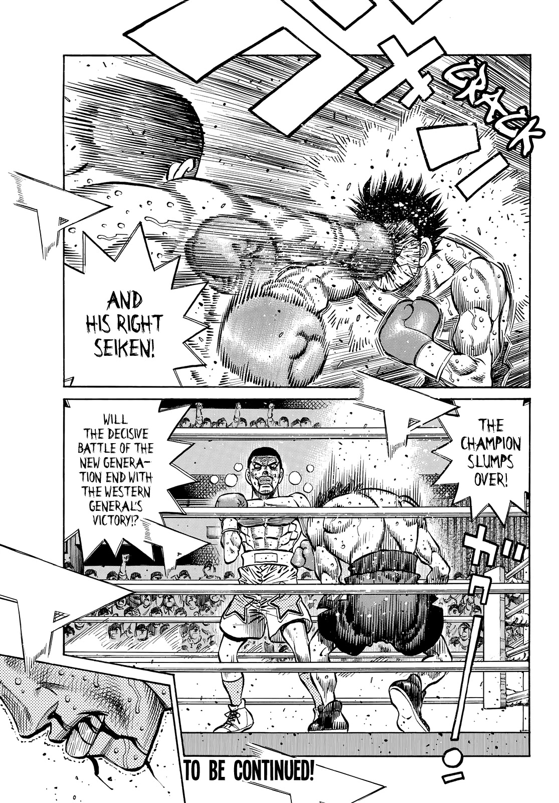 Hajime no Ippo Chapter 1356 page 12 - Chapter 1356: Advance, Repeat, Retreat