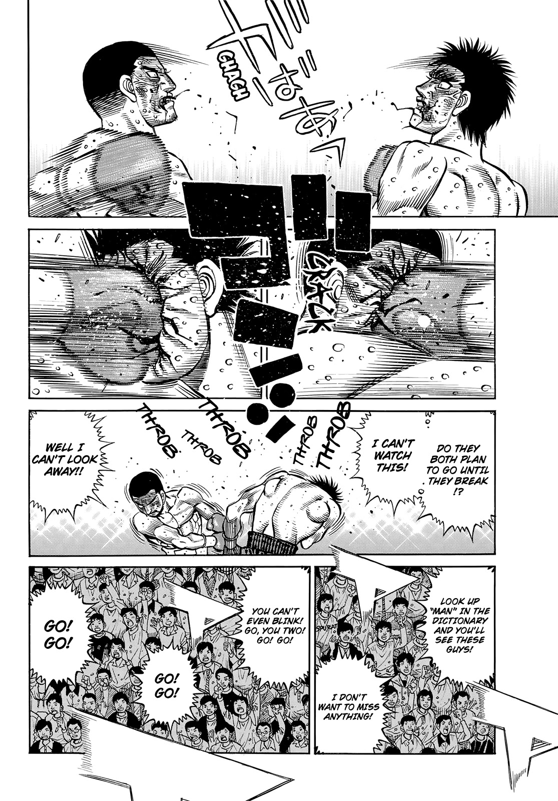 Hajime no Ippo Chapter 1356 page 3 - Chapter 1356: Advance, Repeat, Retreat
