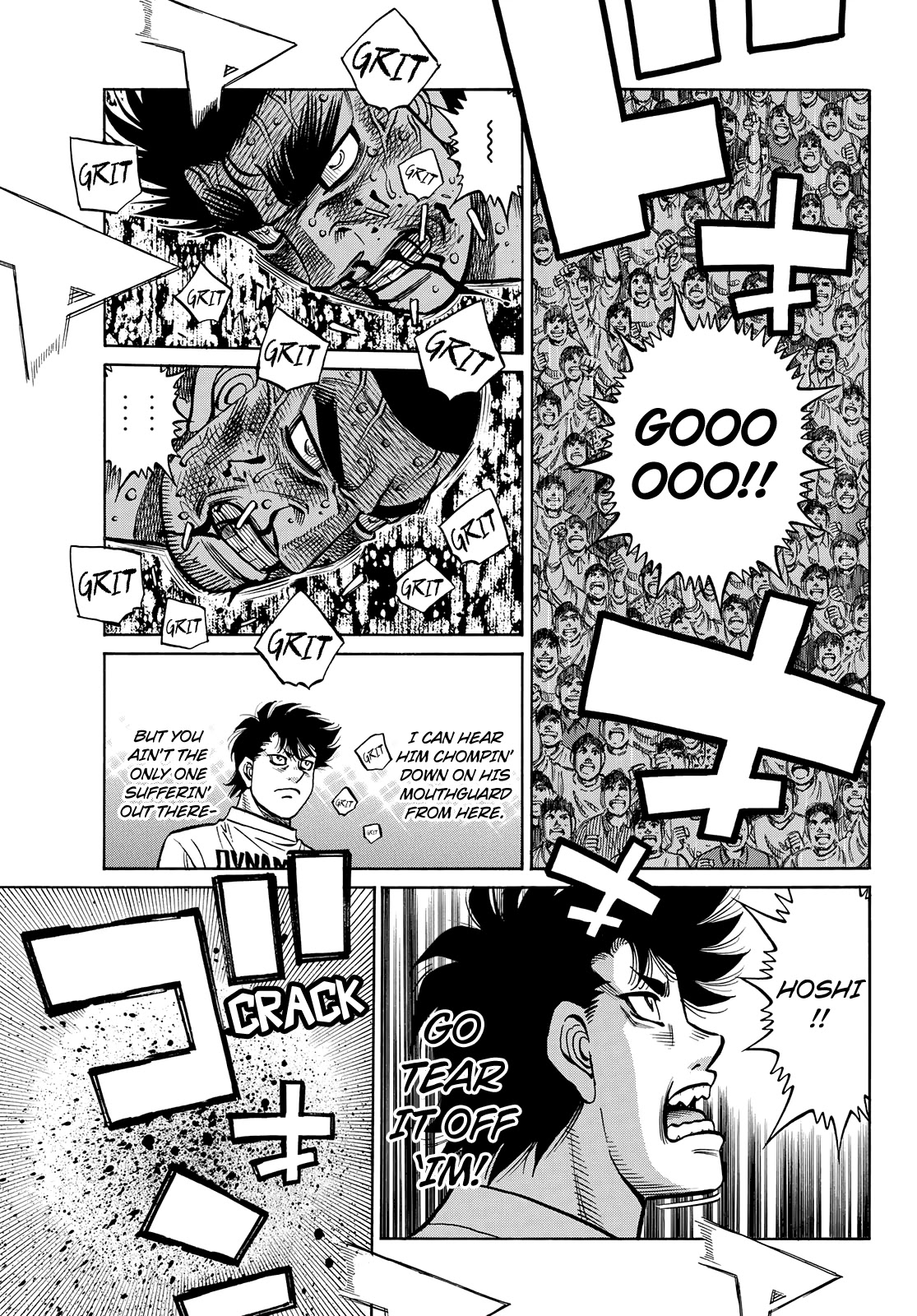 Hajime no Ippo Chapter 1356 page 4 - Chapter 1356: Advance, Repeat, Retreat