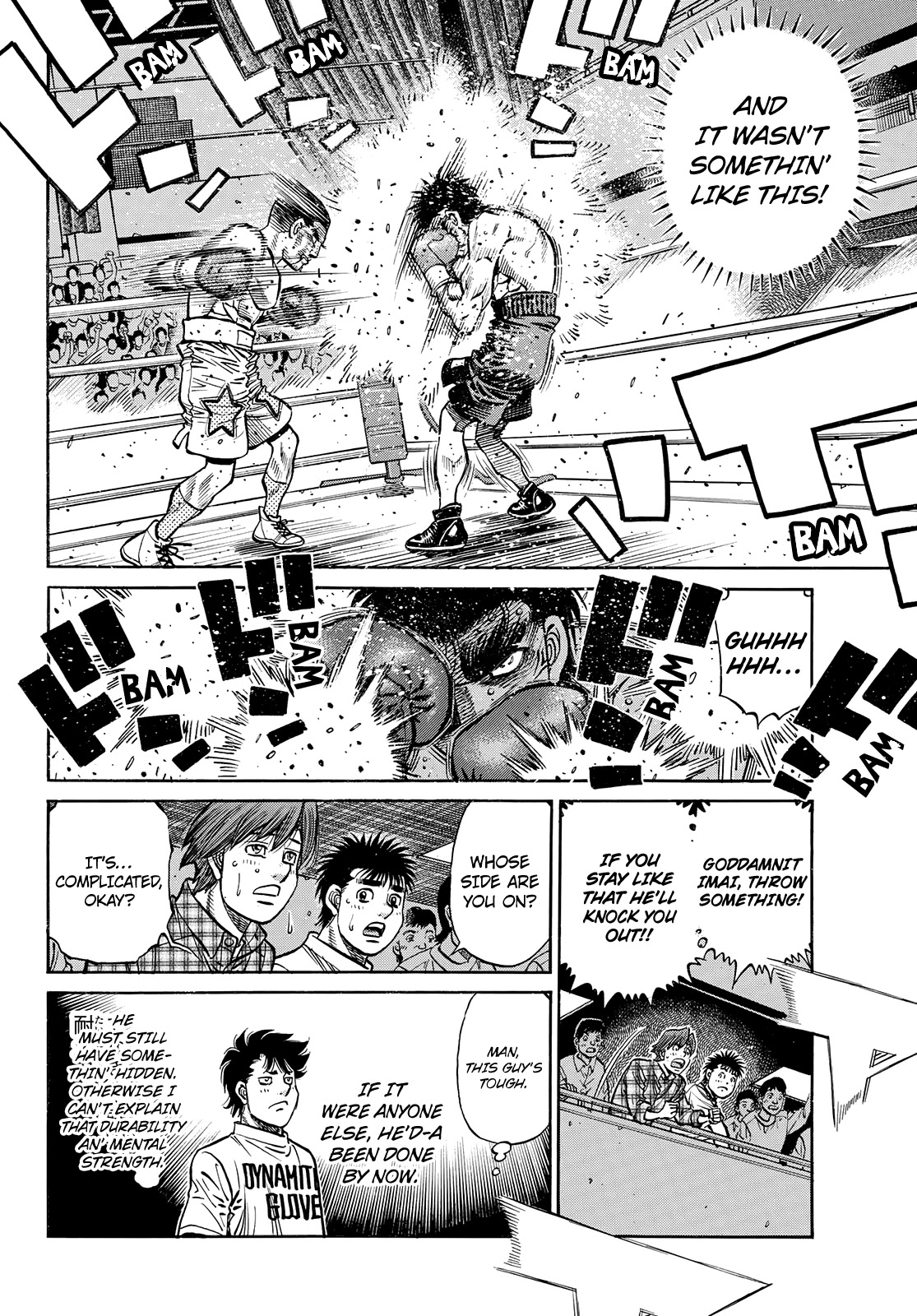 Hajime no Ippo Chapter 1356 page 9 - Chapter 1356: Advance, Repeat, Retreat