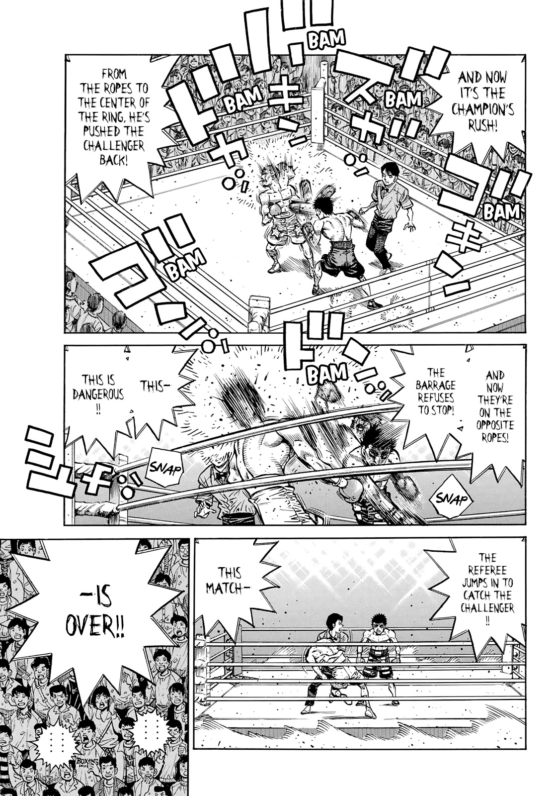 Hajime no Ippo Chapter 1357 page 11 - Chapter 1357: A Battle of Wills