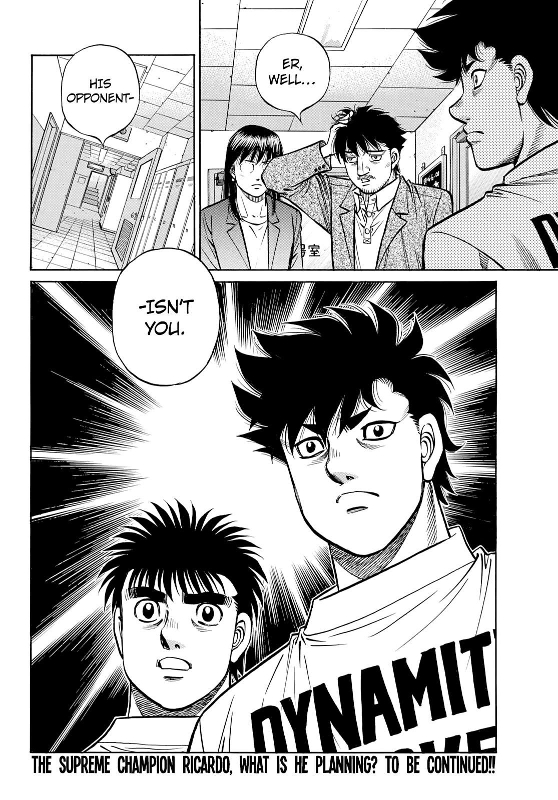 Hajime no Ippo Chapter 1357 page 18 - Chapter 1357: A Battle of Wills