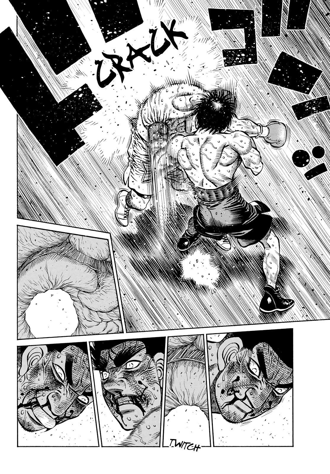 Hajime no Ippo Chapter 1357 page 8 - Chapter 1357: A Battle of Wills