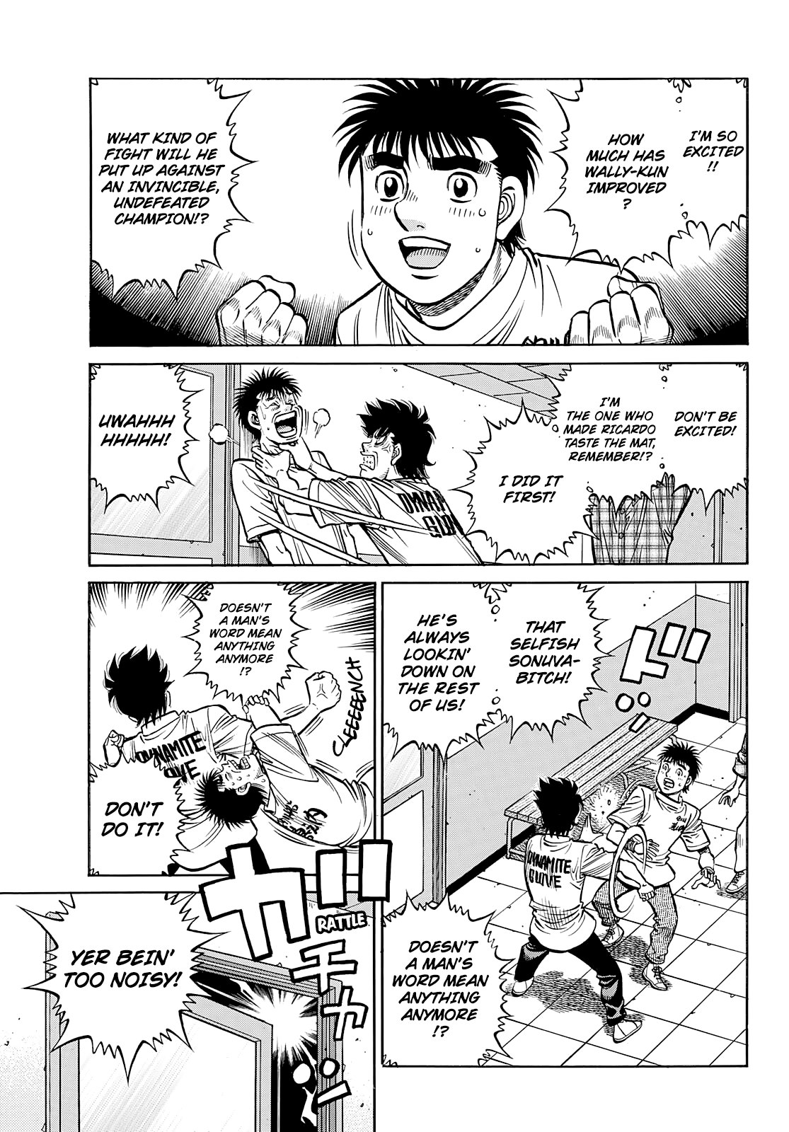 Hajime no Ippo Chapter 1358 page 10 - Chapter 1358: An Unthinkable Opponent