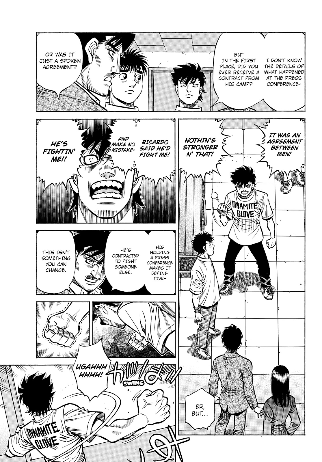 Hajime no Ippo Chapter 1358 page 4 - Chapter 1358: An Unthinkable Opponent