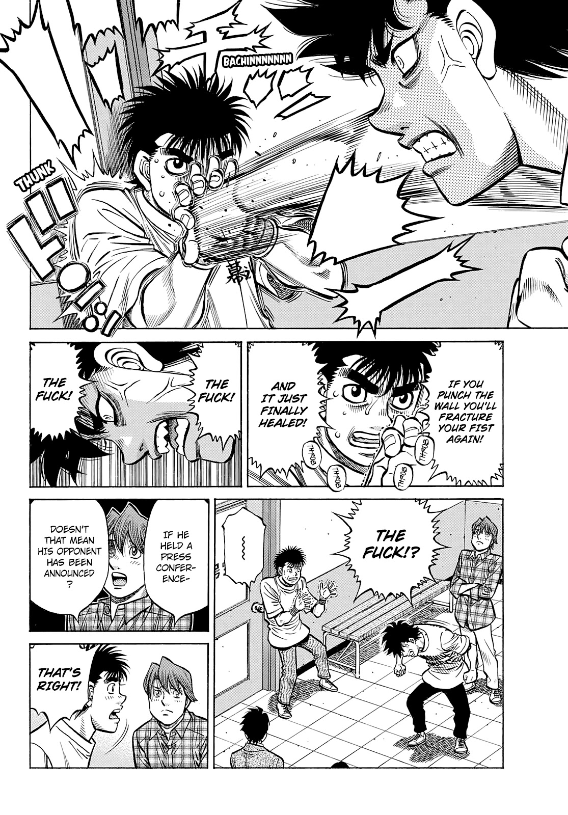 Hajime no Ippo Chapter 1358 page 5 - Chapter 1358: An Unthinkable Opponent