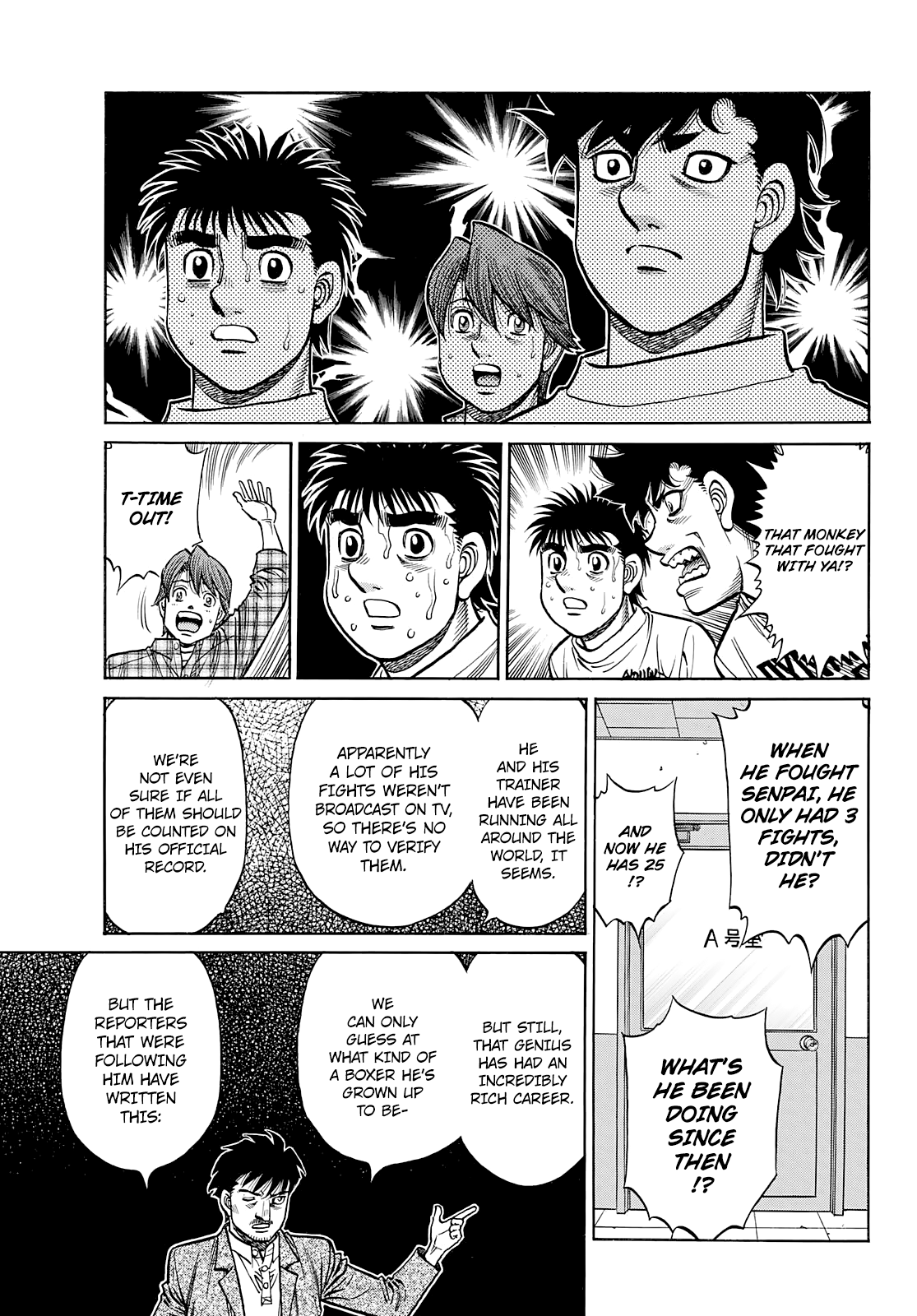 Hajime no Ippo Chapter 1358 page 8 - Chapter 1358: An Unthinkable Opponent