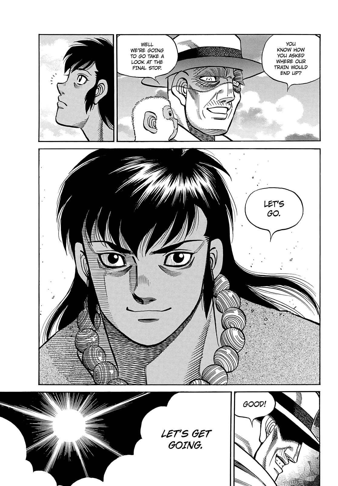 Hajime no Ippo Chapter 1359 page 12 - Chapter 1359: Sun of the Southern Kingdom