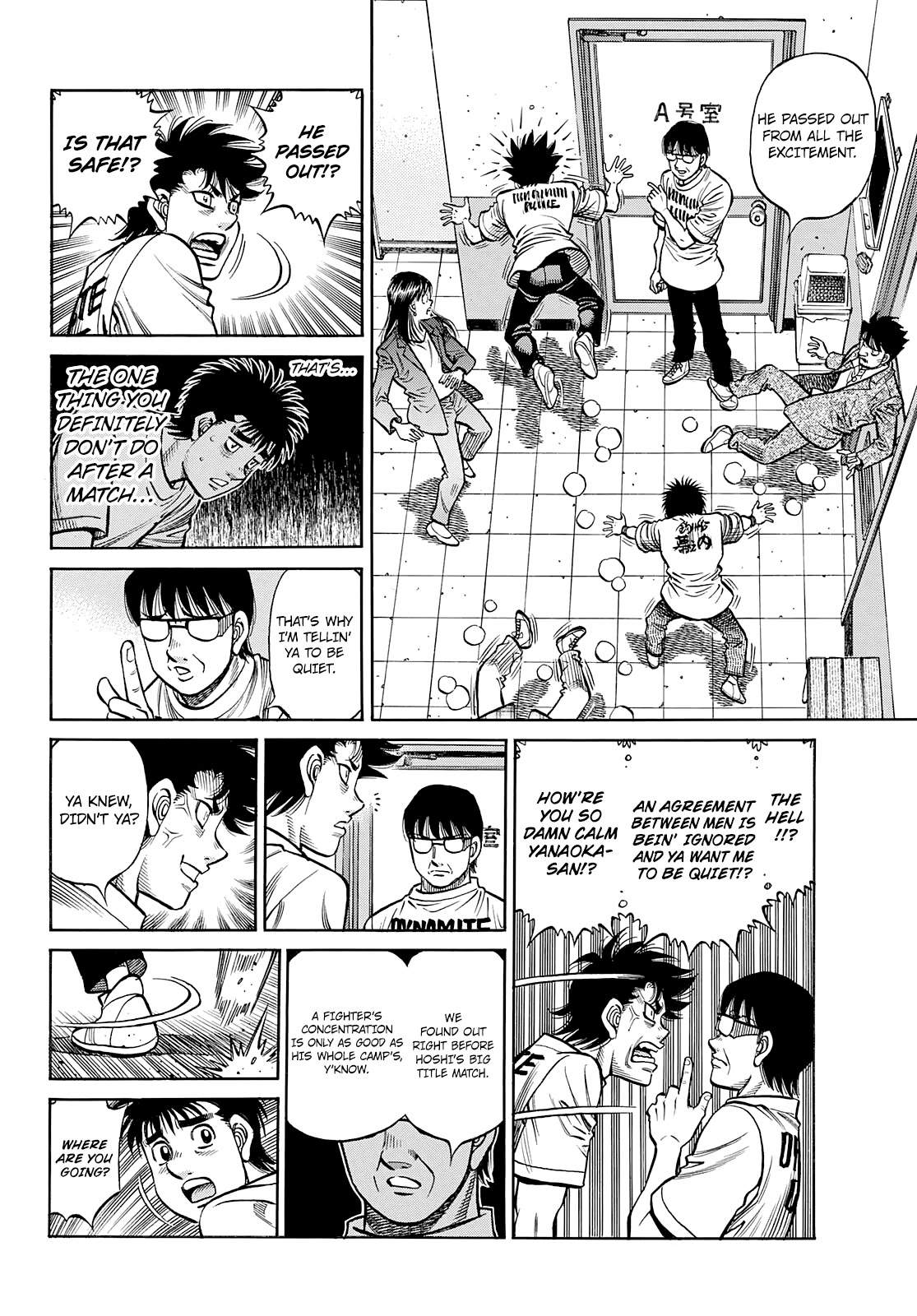Hajime no Ippo Chapter 1359 page 3 - Chapter 1359: Sun of the Southern Kingdom