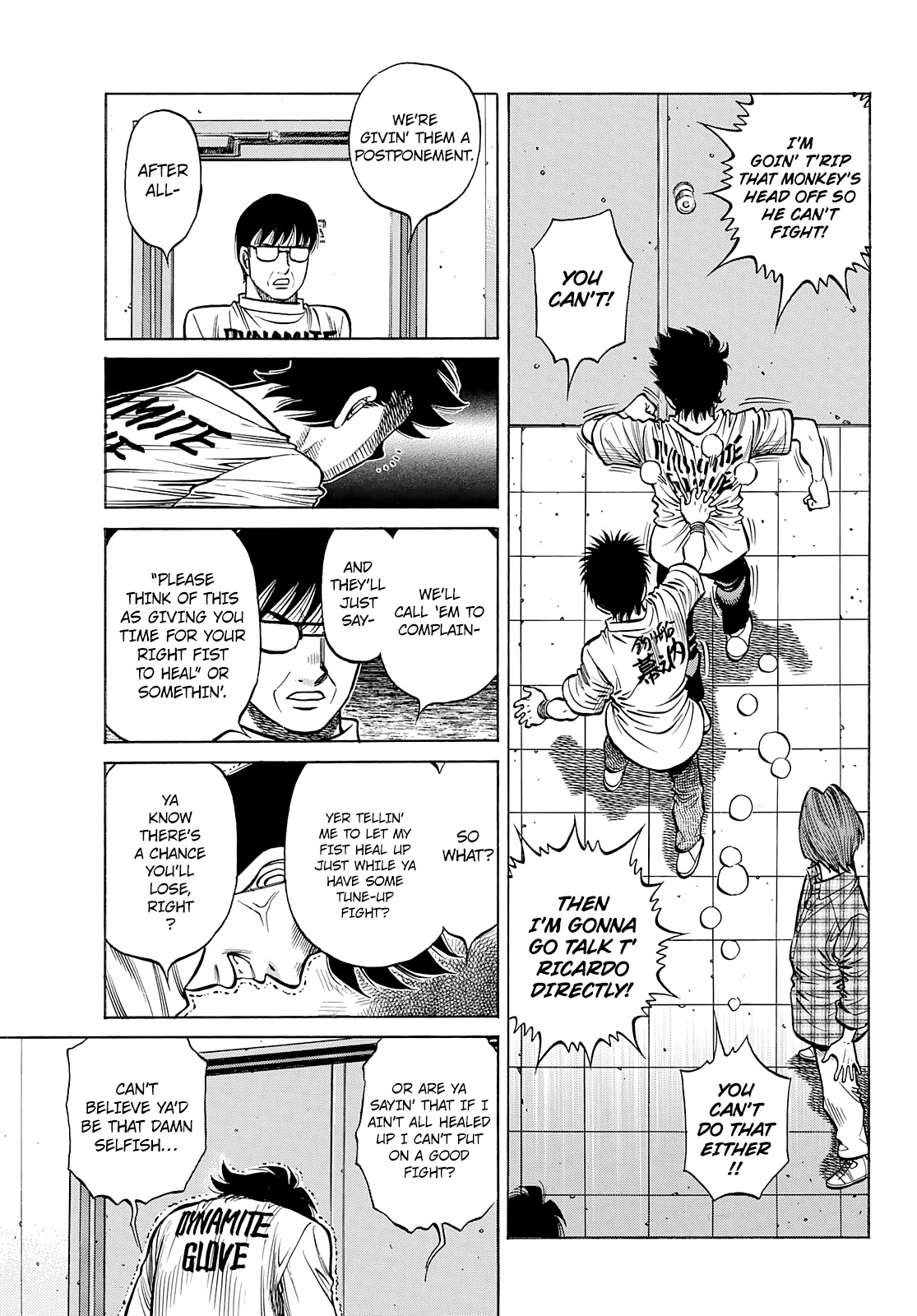 Hajime no Ippo Chapter 1359 page 4 - Chapter 1359: Sun of the Southern Kingdom