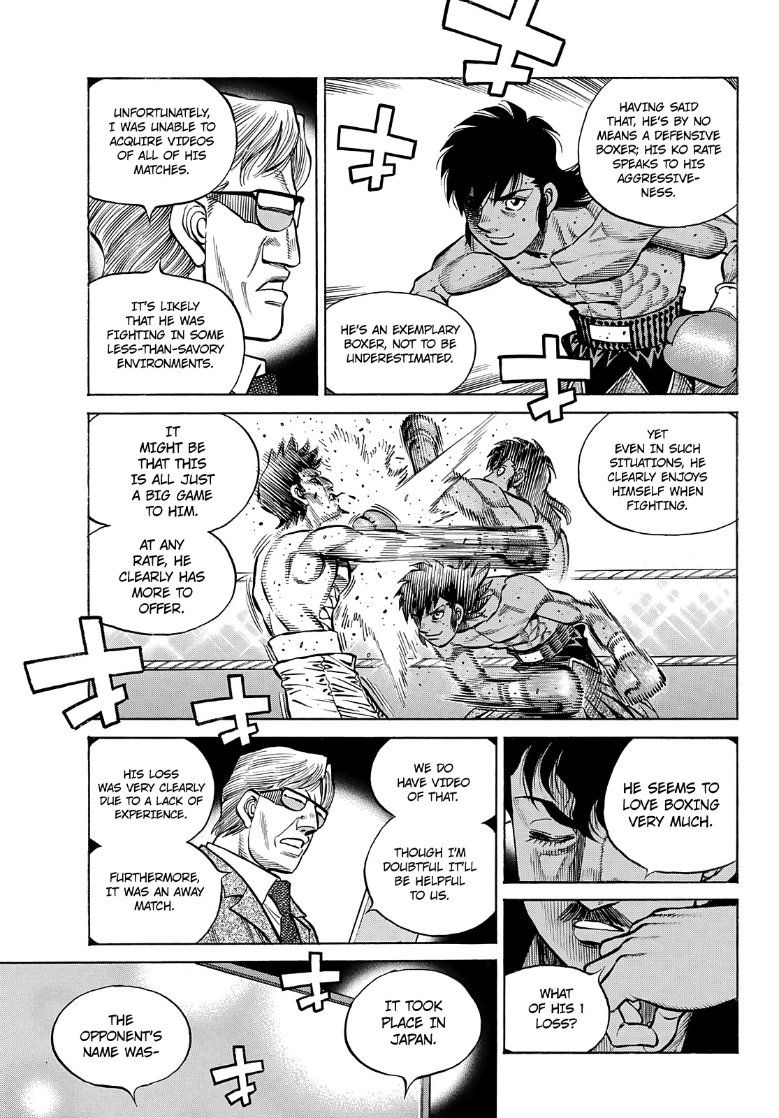 Hajime no Ippo Chapter 1360 page 12 - Chapter 1360: A Reunion With Volg