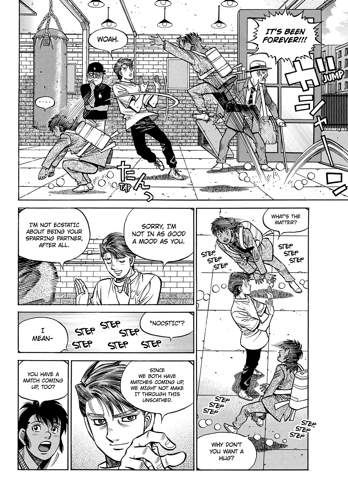 Hajime no Ippo Chapter 1360 page 3 - Chapter 1360: A Reunion With Volg