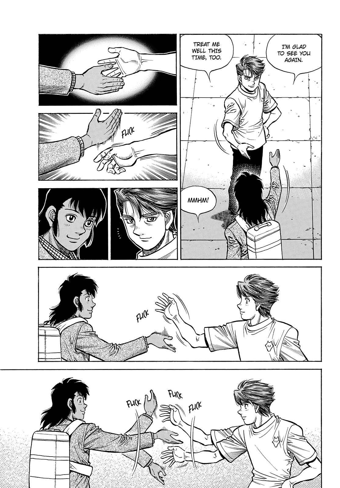 Hajime no Ippo Chapter 1360 page 4 - Chapter 1360: A Reunion With Volg